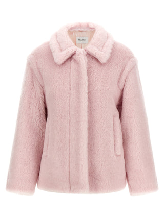 Max Mara Multicolor Alpaca Coat