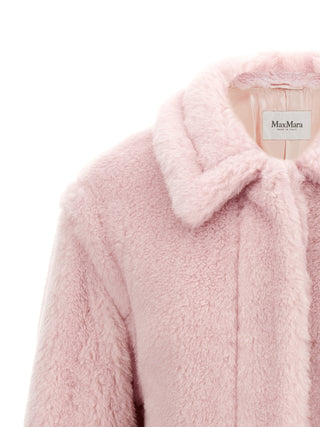 Max Mara Multicolor Alpaca Coat