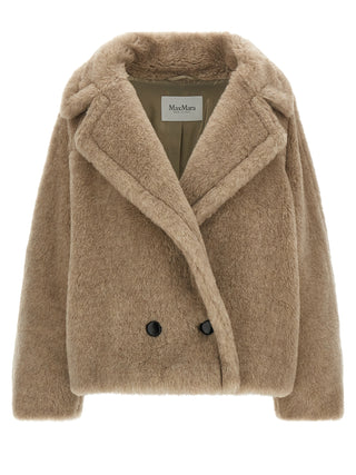 Max Mara Beige Alpaca Coat