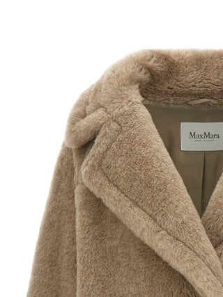Max Mara Beige Alpaca Coat