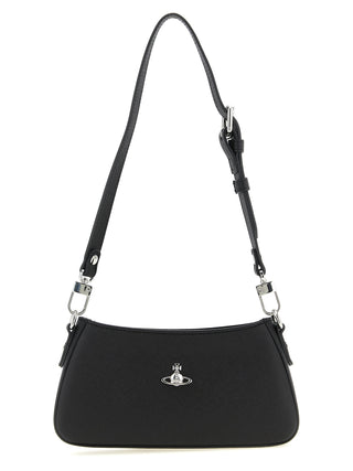 Vivienne Westwood Black Polyethylene Shoulder Bag