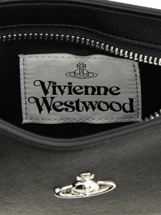 Vivienne Westwood Black Polyethylene Shoulder Bag
