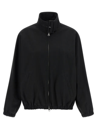 Courrèges Black Cotton Bomber