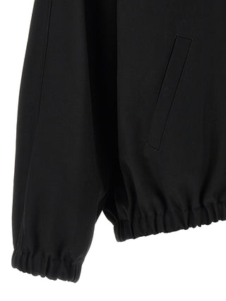 Courrèges Black Cotton Bomber