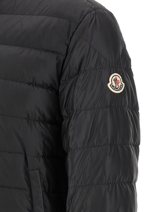 Moncler Black Polyamide Full-Length Jacket