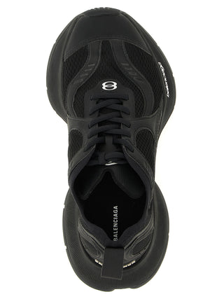 Balenciaga Black Polyester Athletic Sneakers