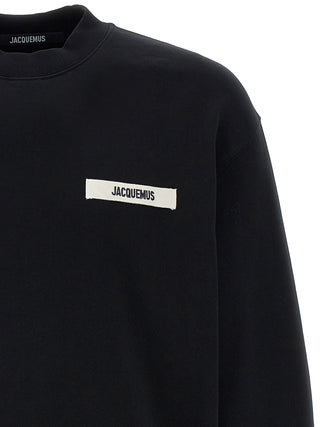 Jacquemus Black Cotton Sweatshirt