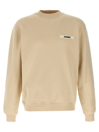 Jacquemus Beige Cotton Sweatshirt