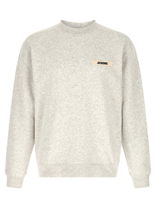 Jacquemus Gray Cotton Sweatshirt