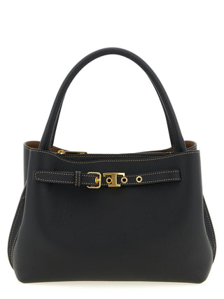 Tod's Black Calfskin Handbag