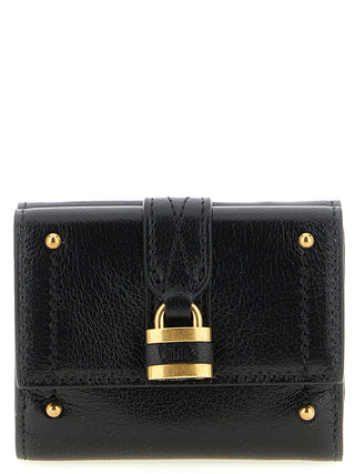 Chloé Black Buffalo Leather Cardholder