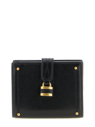 Chloé Black Buffalo Leather Cardholder