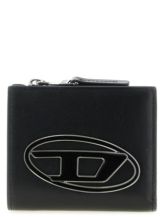 Diesel Black Leather Cardholder