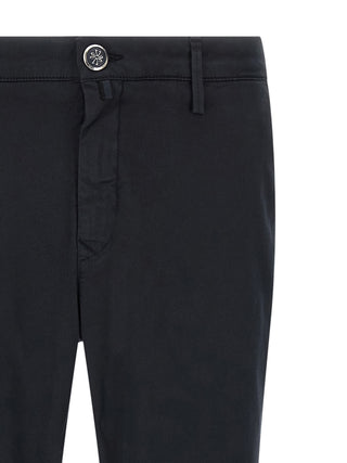 Jacob Cohen Blue Cotton Chino Pants