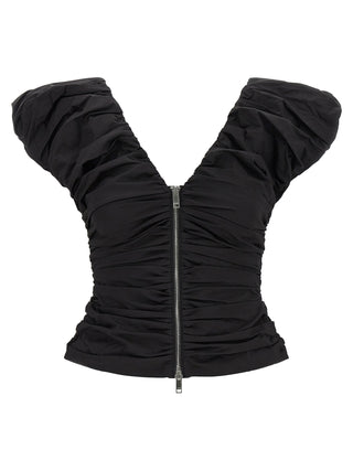 Ganni Black Cotton Shirt