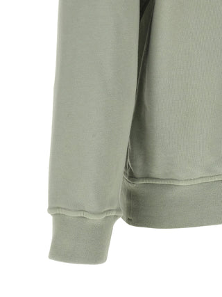 Stone Island Bicolor Cotton Sweatshirt