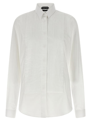 Tom Ford White Cotton Blouse