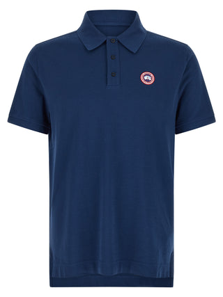 Canada Goose Blue Cotton Polo Shirt