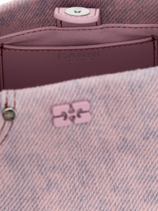 Ganni Multicolor Organic Cotton Handbag