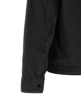 Stone Island Black Cotton Blouse