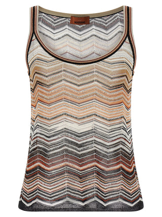 Missoni Multicolor Viscose Tank Tops