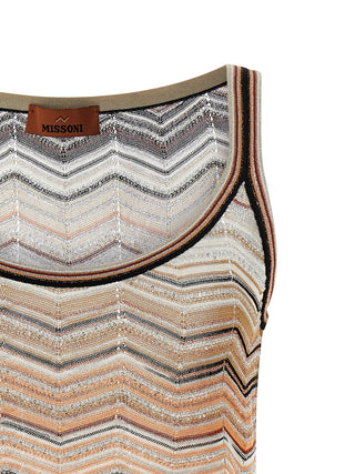 Missoni Multicolor Viscose Tank Tops