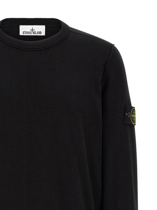 Stone Island Black Cotton Cardigan