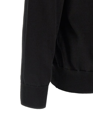 Stone Island Black Cotton Cardigan
