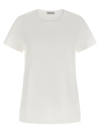 Moncler White Cotton T-Shirt