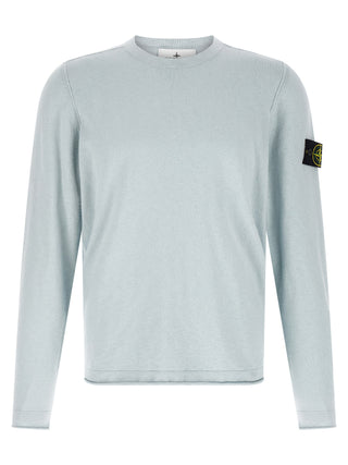 Stone Island Blue Cotton Cardigan