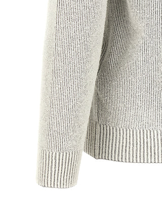 Stone Island Gray Cotton Cardigan