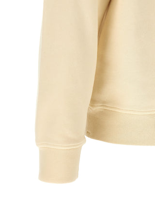 Stone Island Beige Cotton Sweatshirt