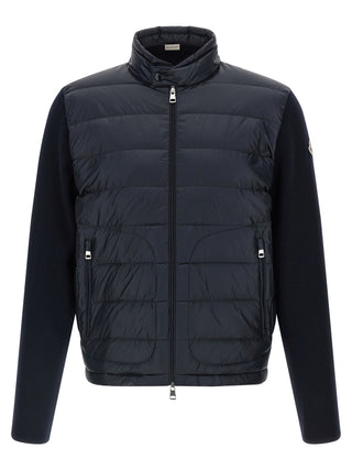 Moncler Blue Polyamide Cardigan