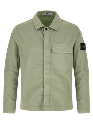 Stone Island Bicolor Cotton Blouse