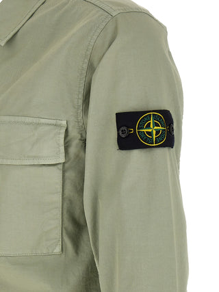 Stone Island Bicolor Cotton Blouse