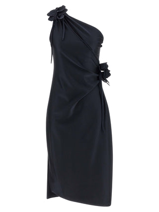 Coperni Black Polyamide Midi Dress