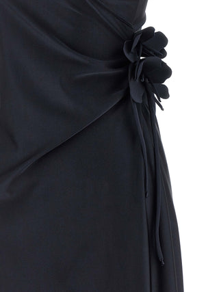 Coperni Black Polyamide Midi Dress