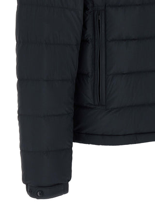 Moncler Blue Polyamide Full-Length Jacket