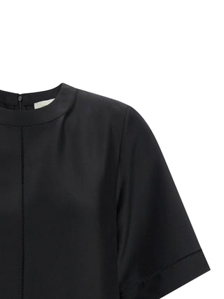 Loulou De Saison Black Silk Shirt
