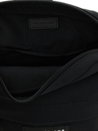 Balenciaga Black Polyamide Crossbody Bag