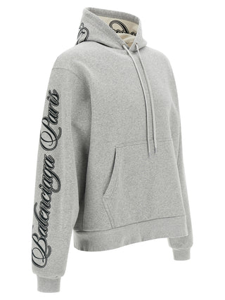 Balenciaga Gray Cotton Sweatshirt