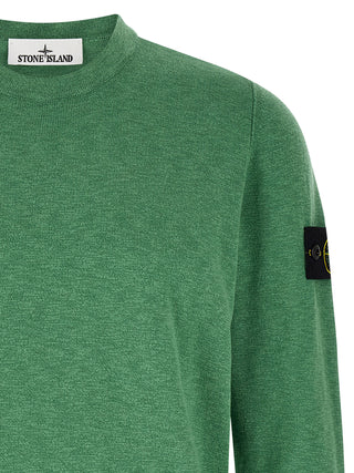 Stone Island Bicolor Cotton Cardigan