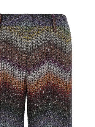 Missoni Multicolor Viscose Casual Pants
