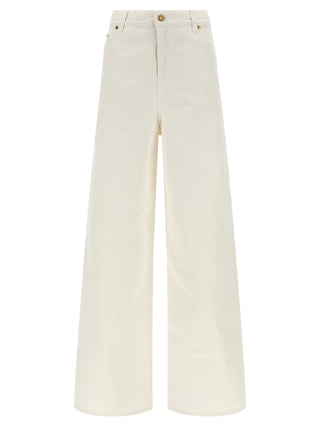 Golden Goose White Cotton Boyfriend Jeans