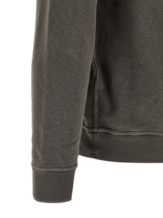 Stone Island Brown Cotton Sweatshirt