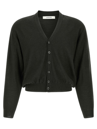 Lemaire Black Marabou Cardigan