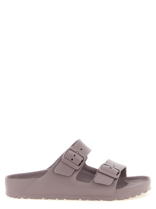 Birkenstock Purple Synthetic Flat Sandals