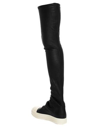 Rick Owens Bicolor Cotton Over The Knee