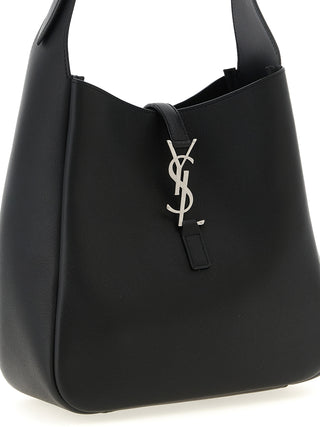Saint Laurent Black Calfskin Shoulder Bag