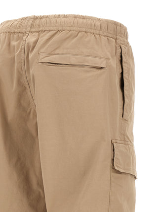 Stone Island Beige Cotton Cargo Pants